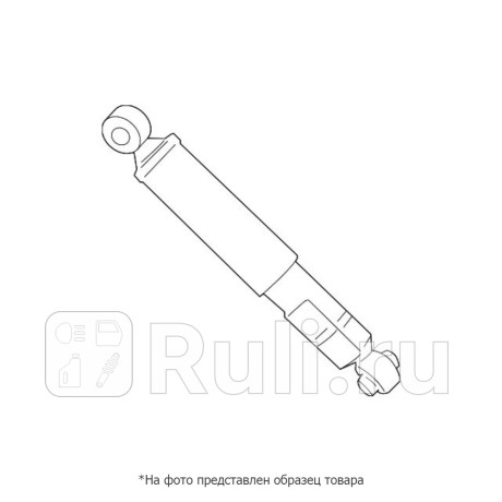 BKSA0022 - Амортизатор подвески задний (1 шт.) (BAIKOR) Fiat Ducato 230 (1994-2002) для Fiat Ducato 230 (1994-2002), BAIKOR, BKSA0022