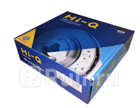SD2045 - Диск тормозной задний (HI-Q) Kia Picanto SA рестайлинг (2007-2011) для Kia Picanto SA (2007-2011) рестайлинг, HI-Q, SD2045