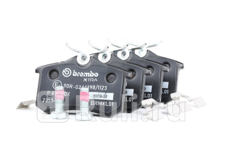 P85020X - Колодки тормозные дисковые задние (BREMBO) Volkswagen Polo Classic (1996-2001) для Volkswagen Polo (1996-2001) Classic, BREMBO, P85020X