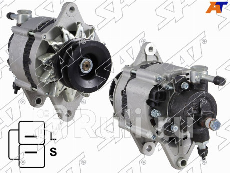 Генератор nissan atlas condor f23 terrano wd21 12v 60a SAT ST-23100-43G07  для Разные, SAT, ST-23100-43G07