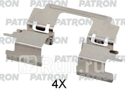 Комплект монтажный тормозных колодок дисковых mazda 6 2.0,2.2d,2.5 12- PATRON PSRK1349  для Разные, PATRON, PSRK1349